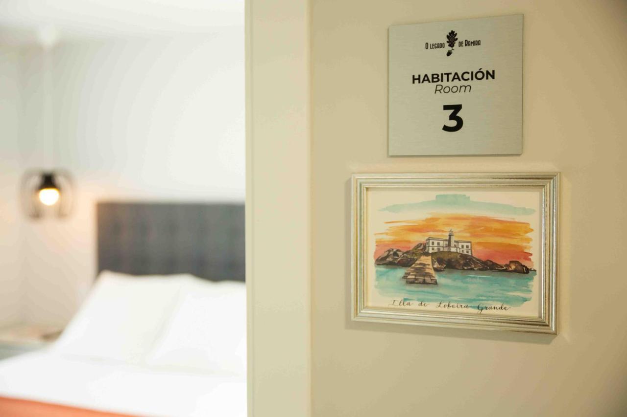 O Legado De Ramira Hotel Villanueva De Arosa Bagian luar foto